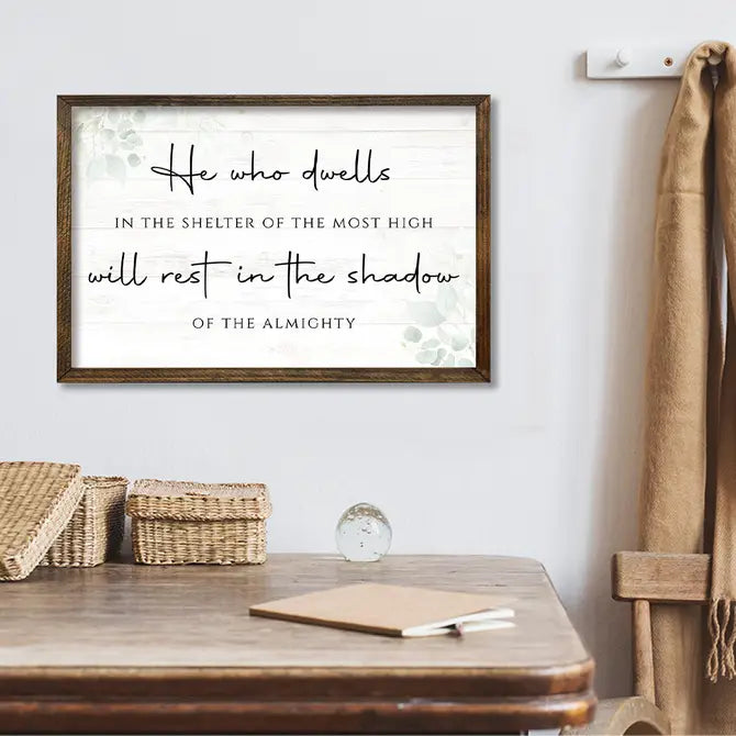 TIMBERLAND FRAME HE WHO DWELLS