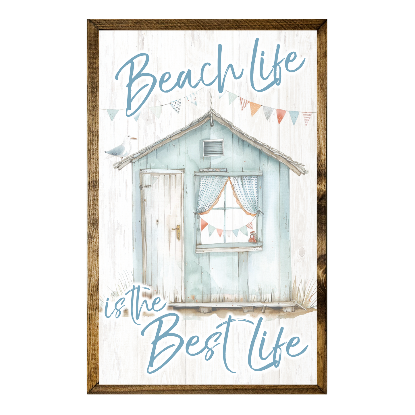 TIMBERLAND FRAME BEACH LIFE BEST LIFE CUTE COTTAGE