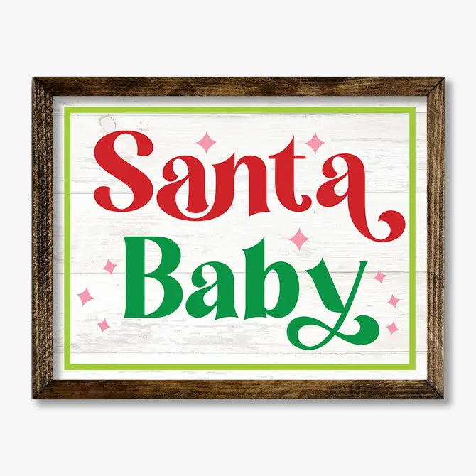 TIMBERLAND FRAME SANTA BABY