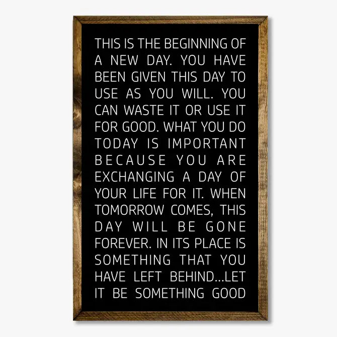 TIMBERLAND FRAME THIS IS THE BEGINING