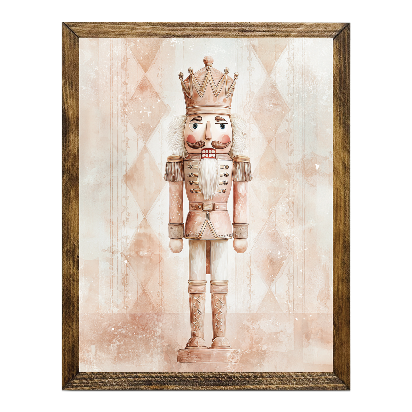 ARTISTIC SERIES NUTCRACKER ART- WATERCOLOR LIGHT TONES 2