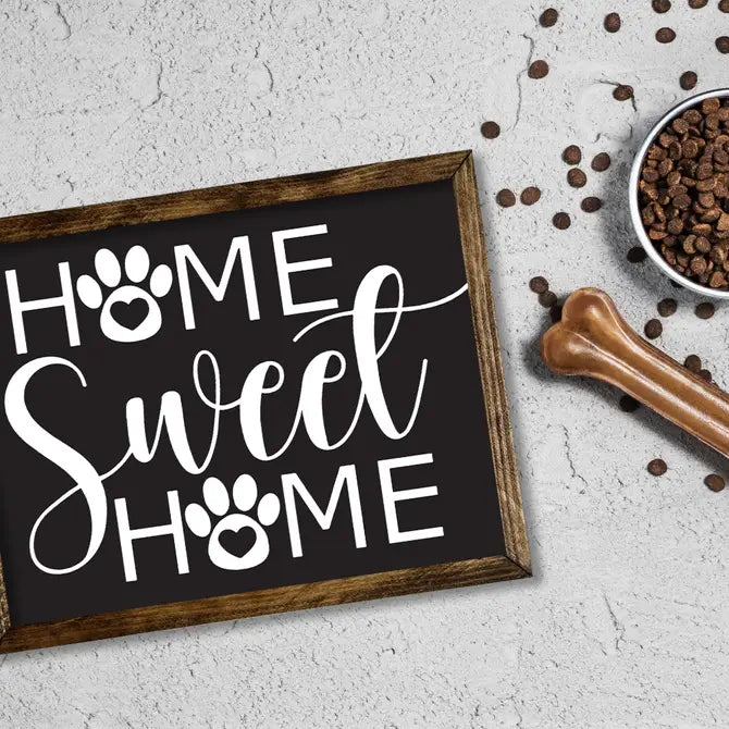 TIMBERLAND FRAME HOME SWEET HOME DOG