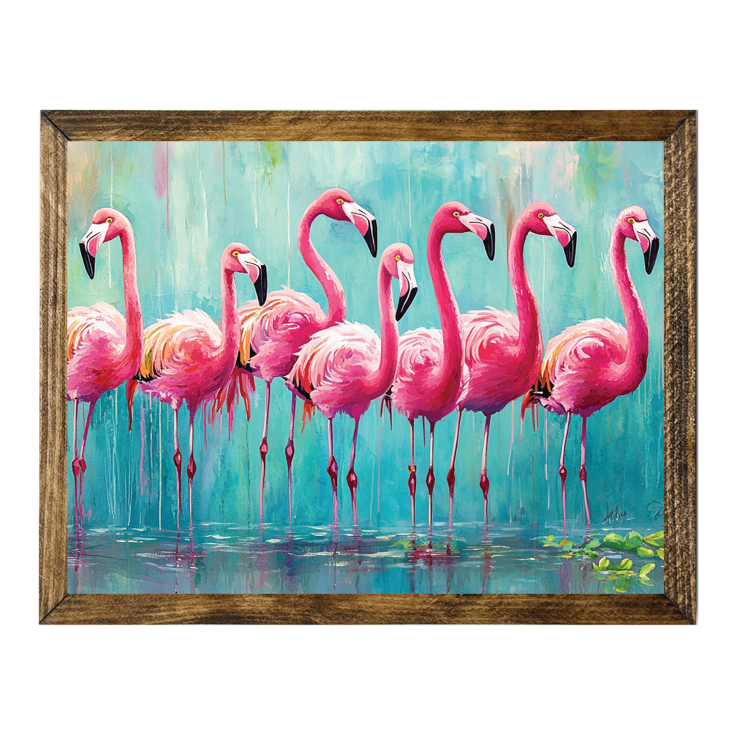 ARTISTIC SERIES TIMBERLAND- FLAMINGO FAMILY