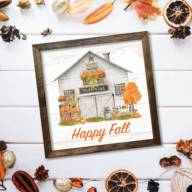 TIMBERLAND FRAME HAPPY FALL HOUSE