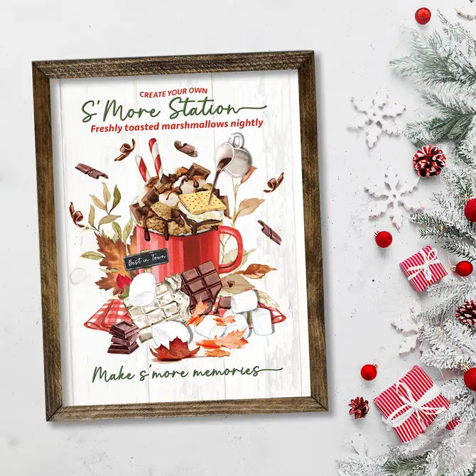 TIMBERLAND FRAME SMORES STATION