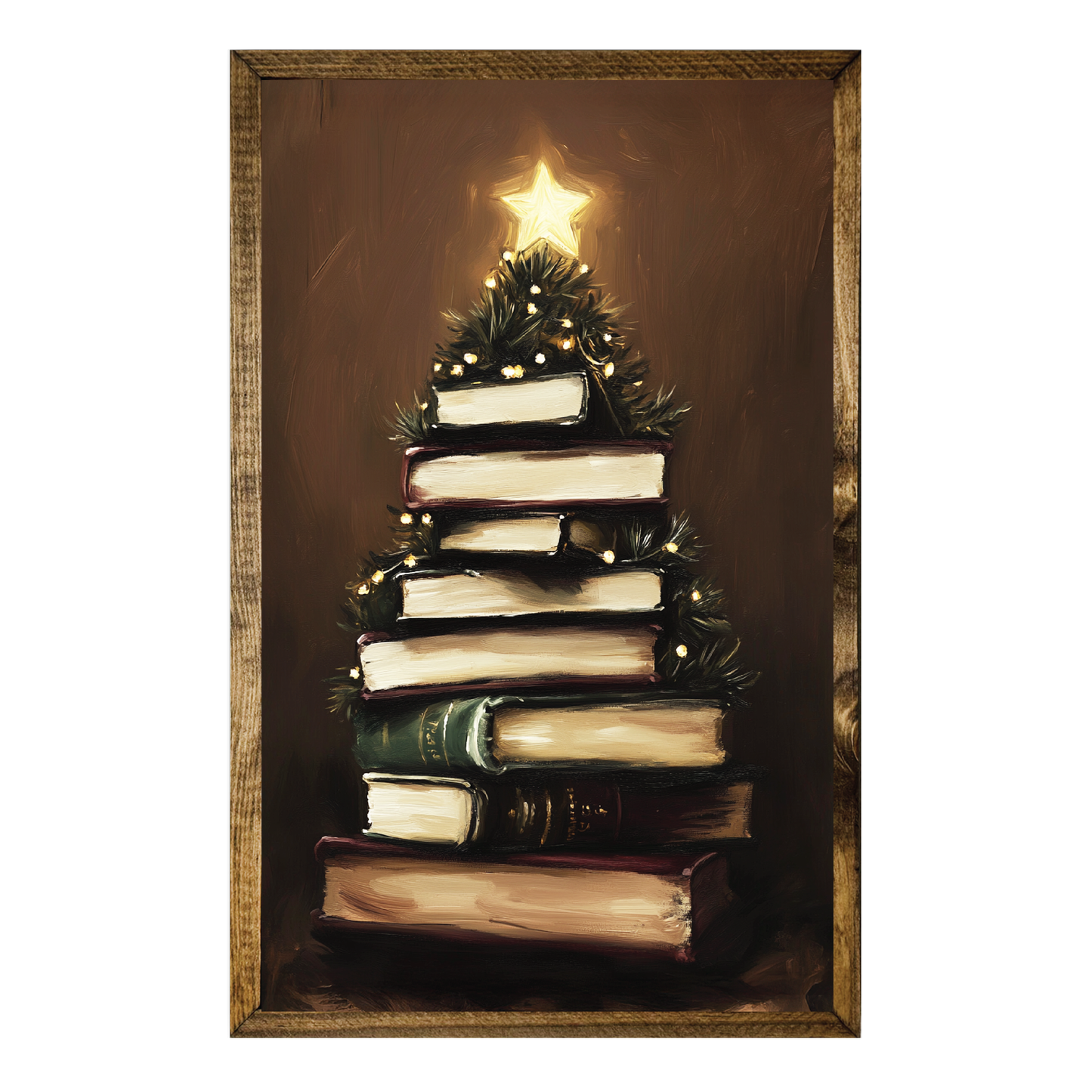 ARTISTIC SERIES TIMBERLAND- CHRISTMAS TREE OF BOOKS 2