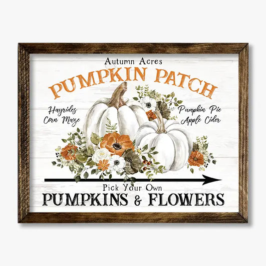 TIMBERLAND FRAME PUMPKIN PATCH FLOWERS