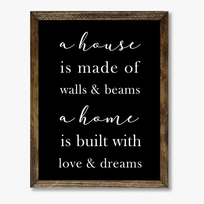 TIMBERLAND FRAME WALLS AND BEAMS BLACK