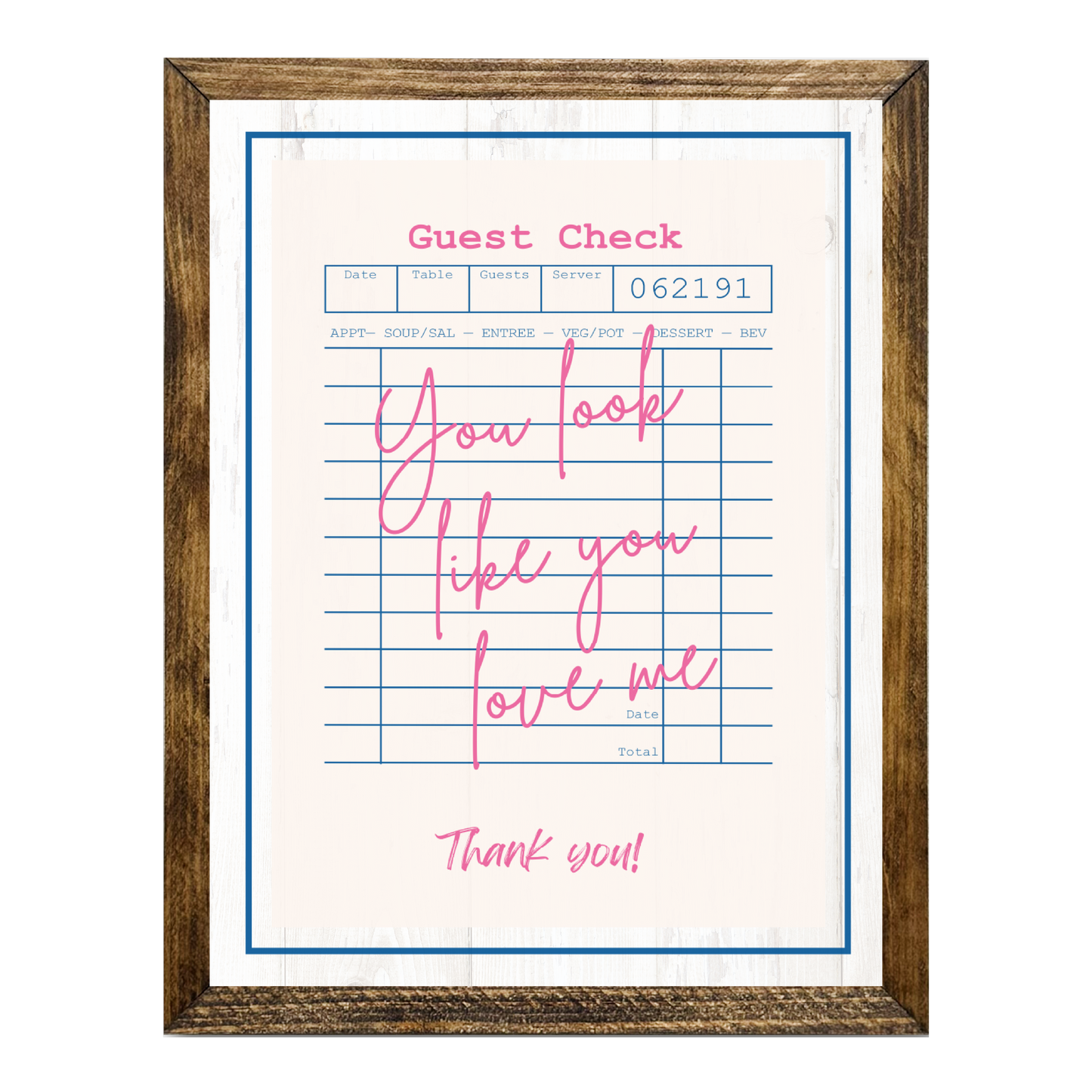 TIMBERLAND "GUEST CHECK SERIES"- YOU LOOK LIKE YOU LOVE ME