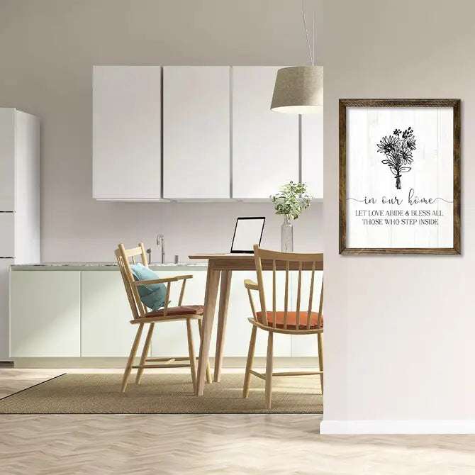 TIMBERLAND FRAME IN OUR HOME WHITE