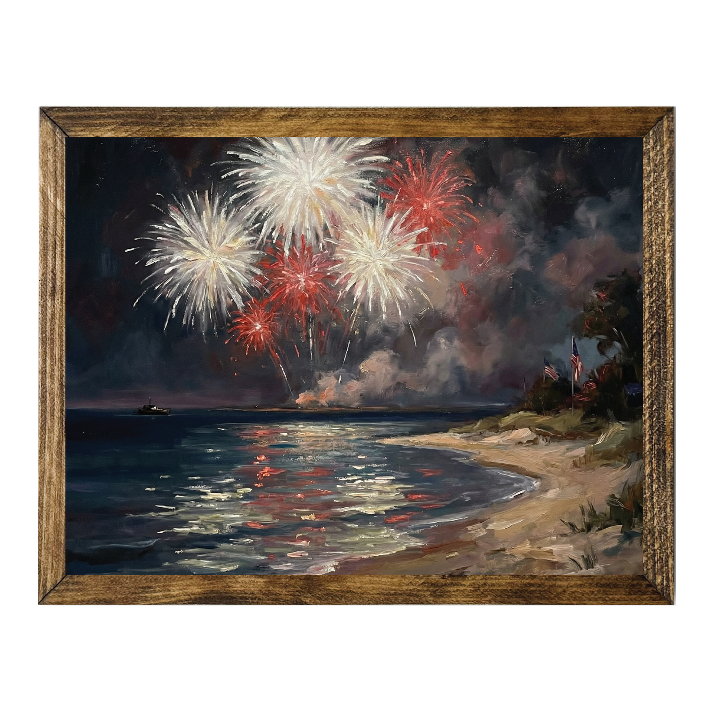 TIMBERLAND FRAME FIREWORKS OVER THE BEACH 1