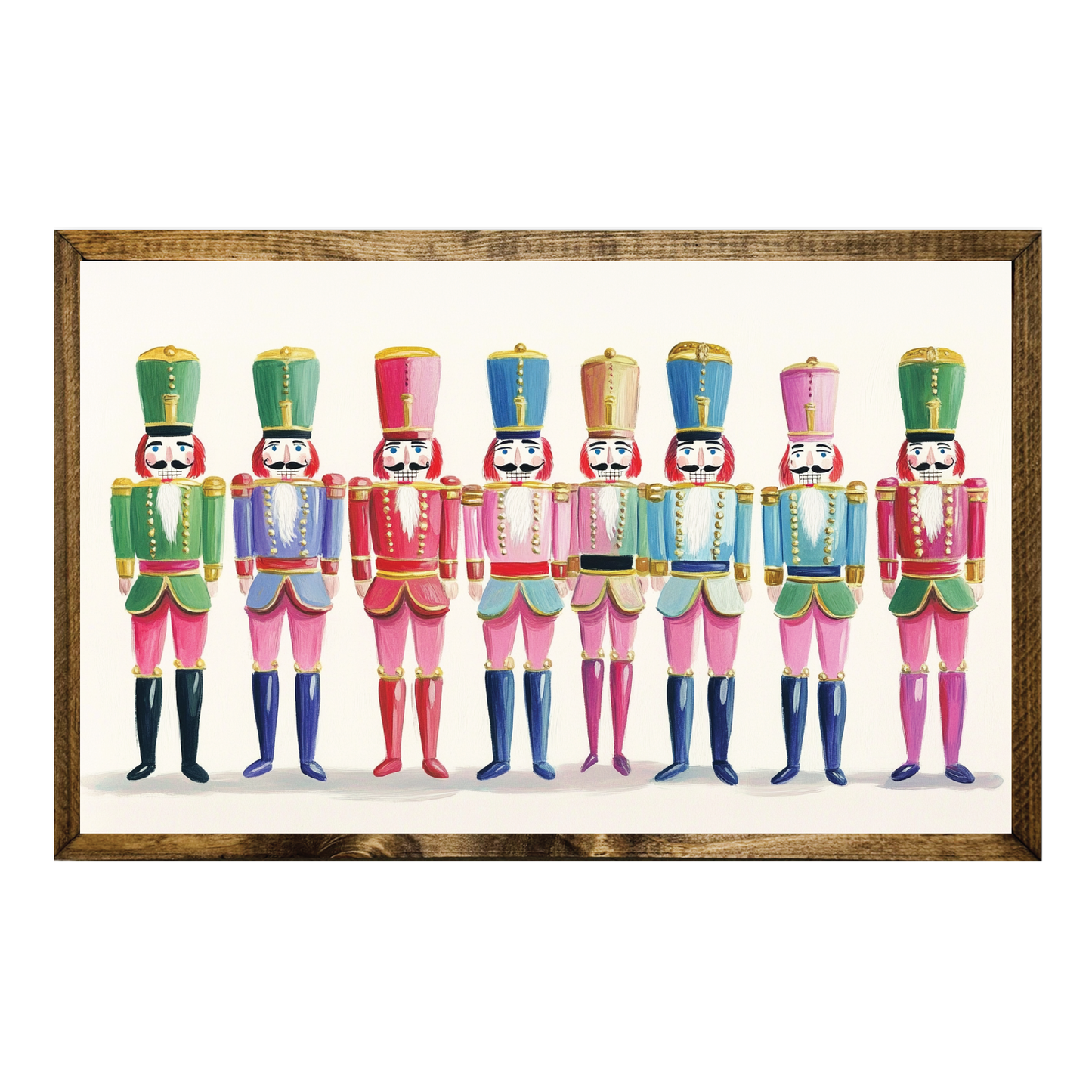 ARTISTIC SERIES TIMBERLAND- COLORFUL NUTCRACKER ART 2