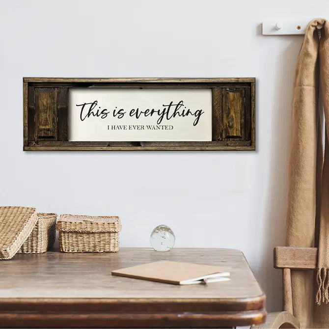 SMALL DOUBLE PANEL CANVAS THIS IS EVERYTHING