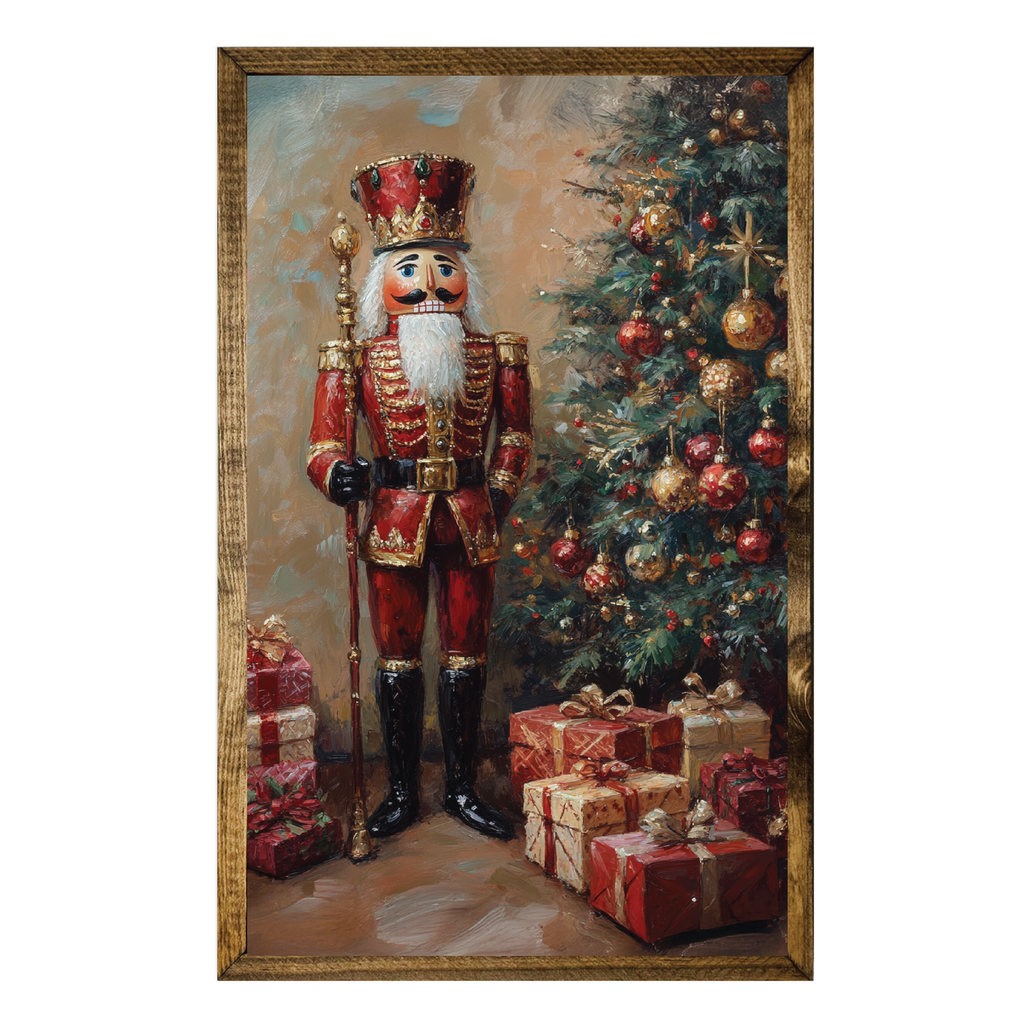 ARTISTIC SERIES TIMBERLAND-NUTCRACKER PAINTING CHRISTMAS
