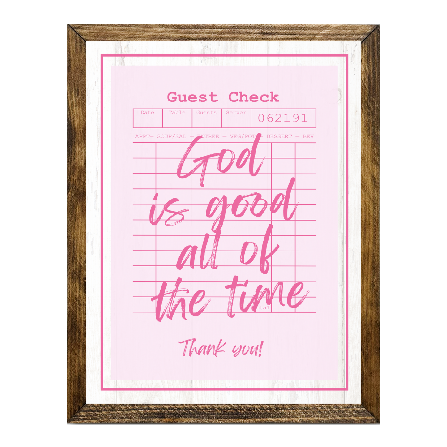 TIMBERLAND "GUEST CHECK SERIES"- GOD IS GOOD ALL OF THE TIME