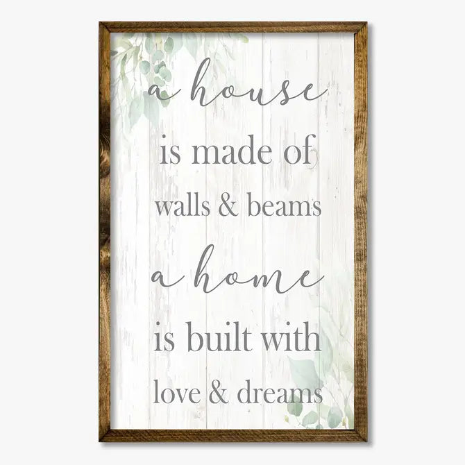 TIMBERLAND FRAME A HOUSE IS MADE OF (WHITE)