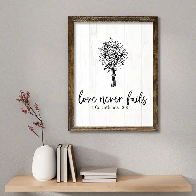 TIMBERLAND FRAME LOVE NEVER FAILS WHITE