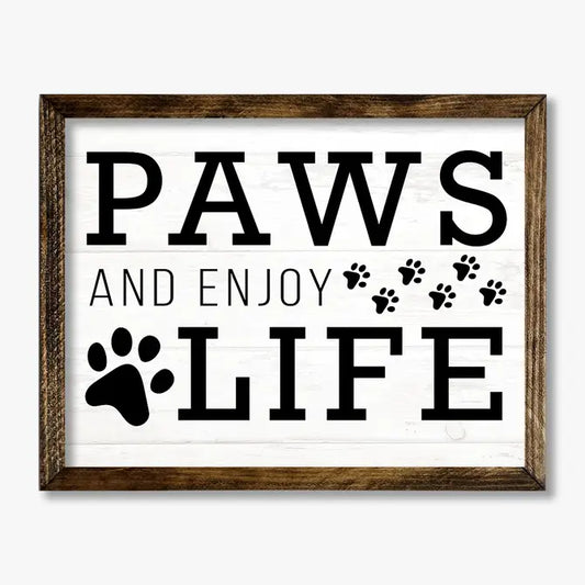 TIMBERLAND FRAME PAWS AND ENJOY LIFE