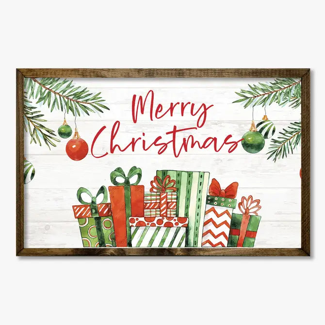 TIMBERLAND FRAME MERRY CHRISTMAS