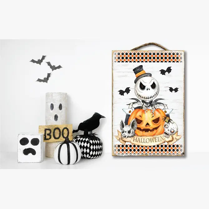 Skelly Pumpkin Halloween