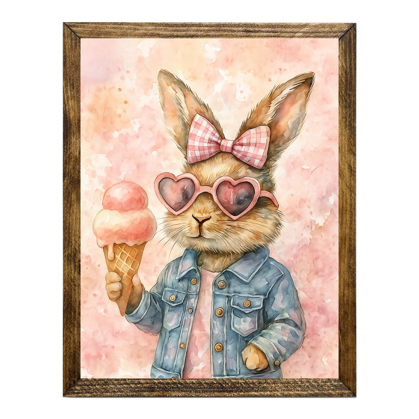 ARTISTIC SERIES TIMBERLAND-BUNNY ICE CREAM FUN
