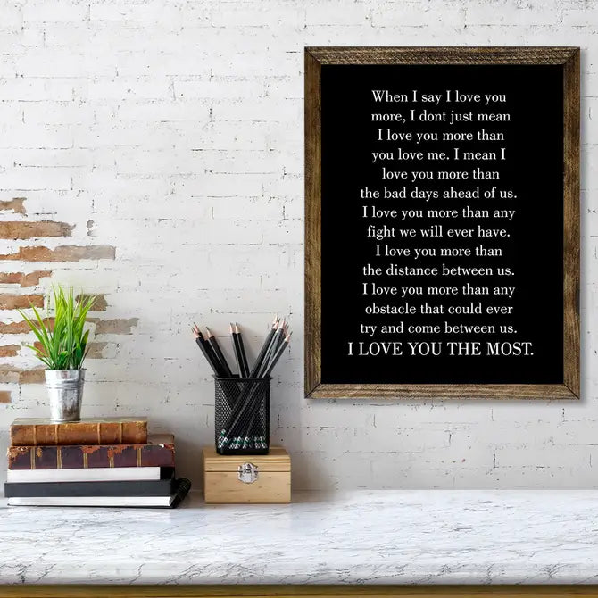 TIMBERLAND FRAME LOVE YOU MOST BLACK