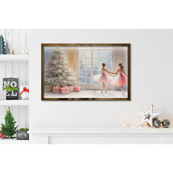 TIMBERLAND FRAME CHRISTMAS BALLERINAS