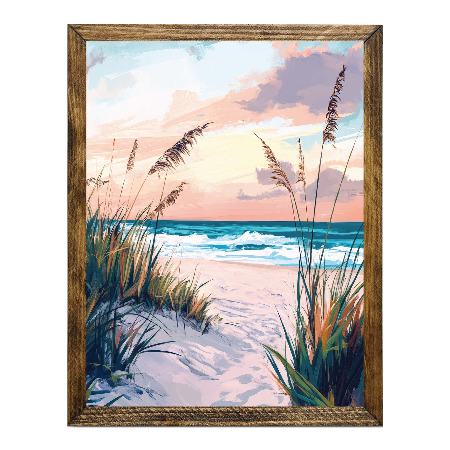 ARTISTIC SERIES TIMBERLAND-MODERN FLORAL WALK TO THE BEACH 2