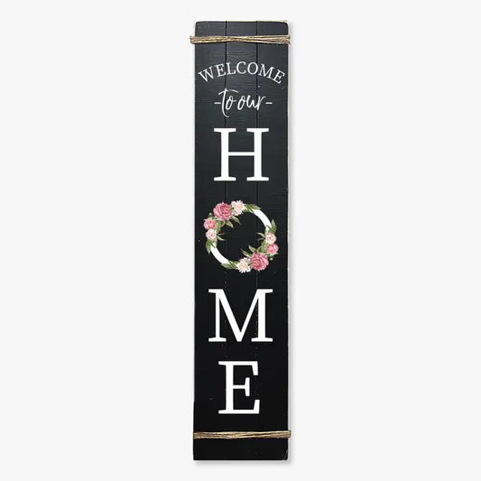 PORCH LEANER WELCOME HOME FLOWERS