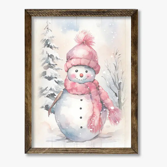 TIMBERLAND FRAME PINK SNOWMAN