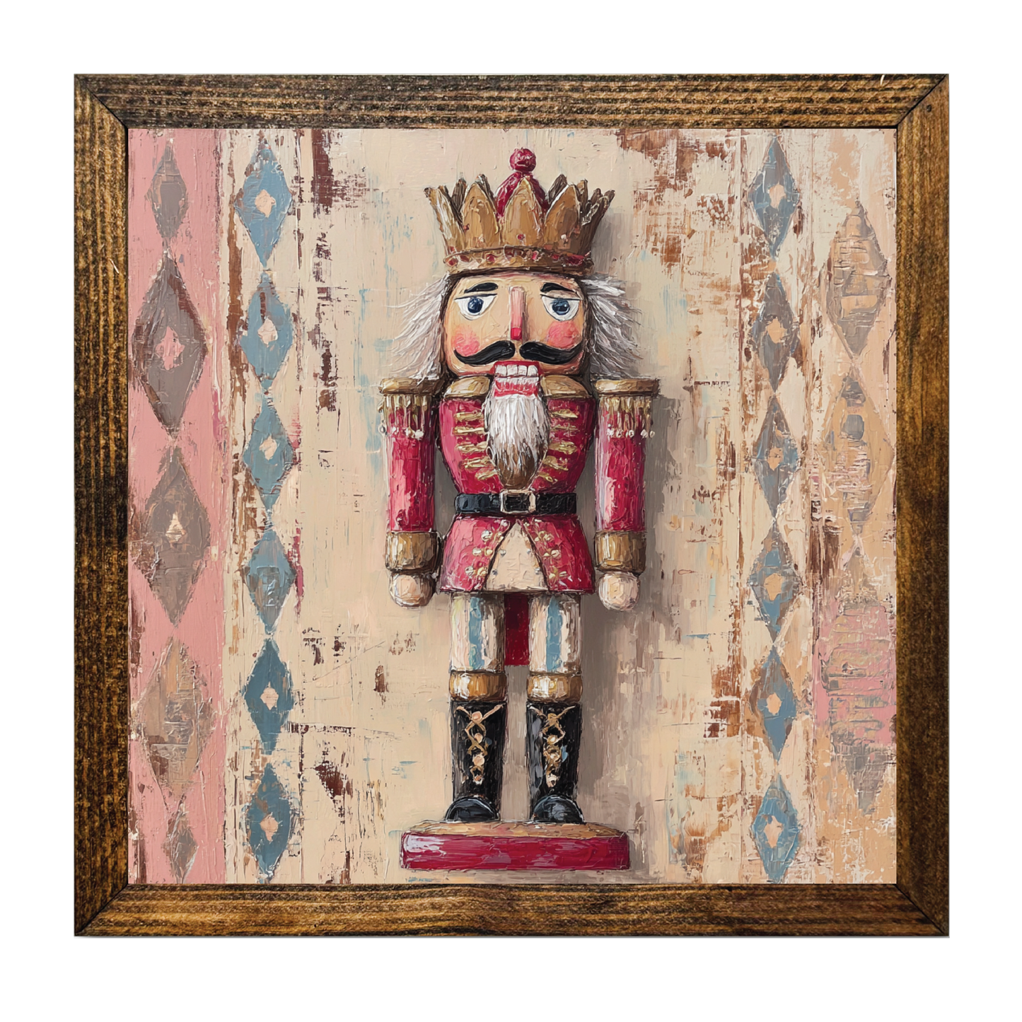 TIMBERLAND FRAME CHRISTMAS NUTCRACKER BOLD PINK GEOMETRIC 3