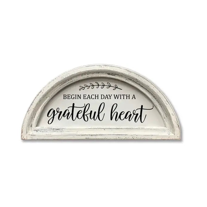 FRAMED CANVAS GRATEFUL HEART