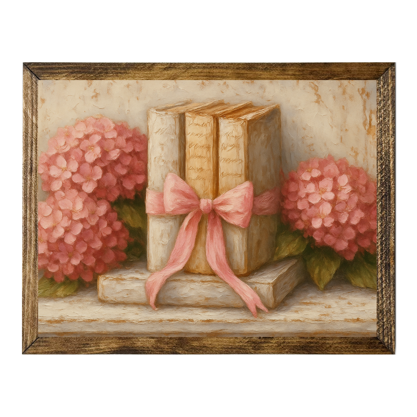 ARTISTIC SERIES TIMBERLAND-PINK HYDRANGEA BOOKS