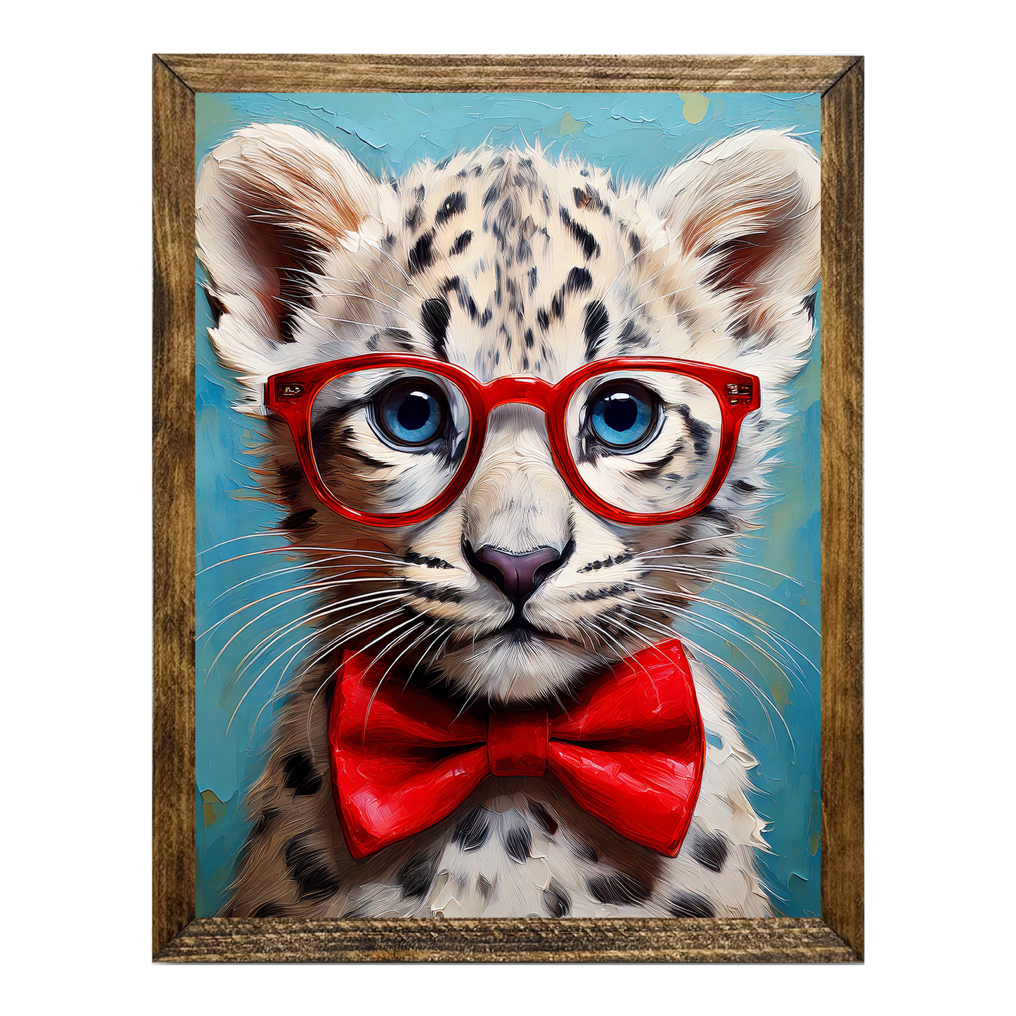 ARTISTIC SERIES TIMBERLAND- ANIMALS WITH GLASSES TIGER WHITE