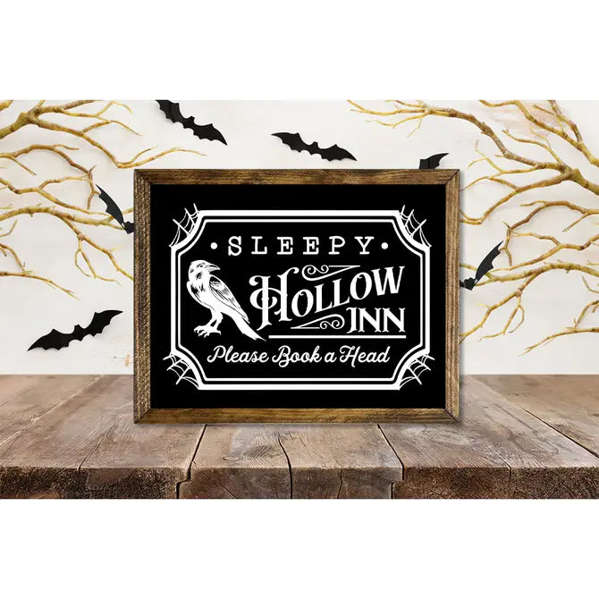TIMBERLAND FRAME SLEEPY HOLLOW INN BLACK