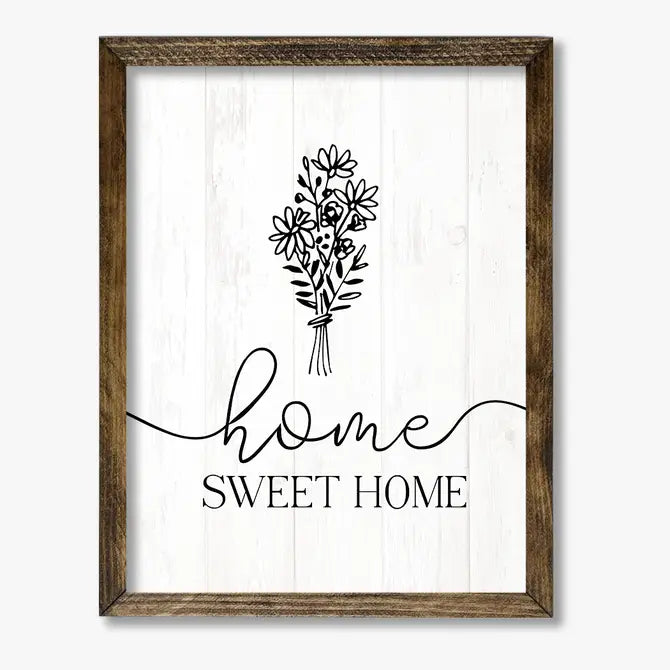 TIMBERLAND FRAME HOME SWEET HOME WHITE