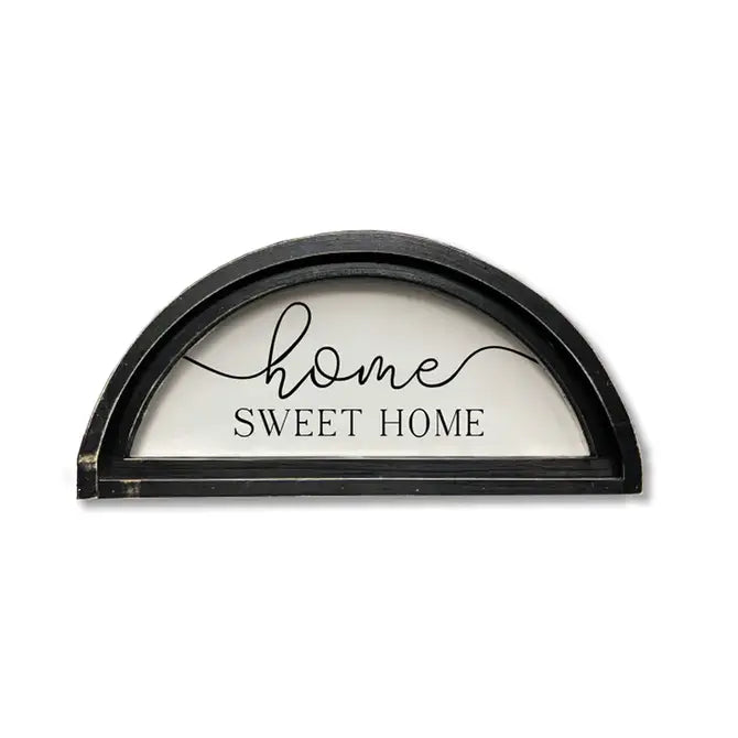 FRAMED CANVAS HOME SWEET HOME