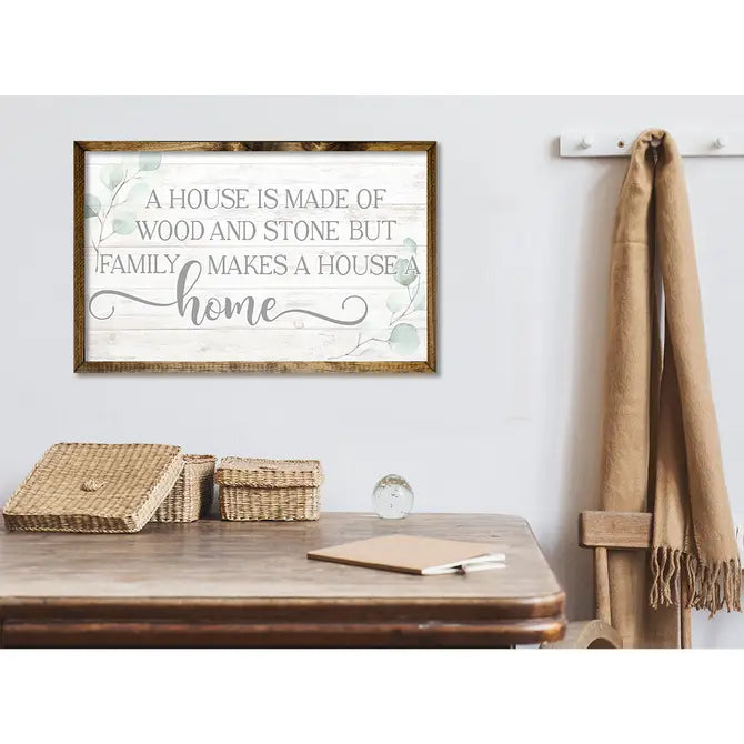 TIMBERLAND FRAME MAKES A HOUSE A HOME