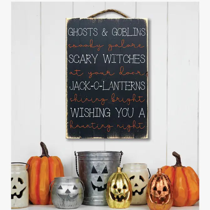 Ghost & Goblins Scary Witches Jack-O-Lanterns