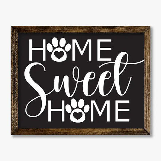 TIMBERLAND FRAME HOME SWEET HOME DOG