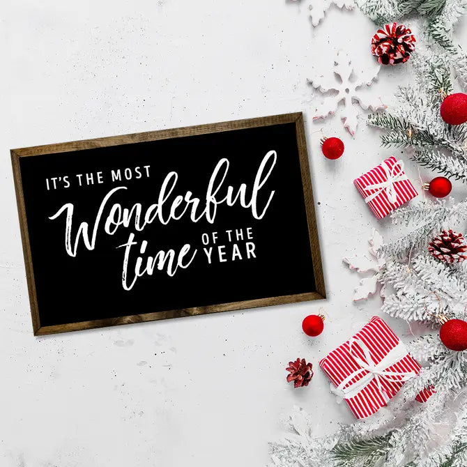 TIMBERLAND FRAME IT'S THE MOST WONDERFUL TIME OF THE YEAR