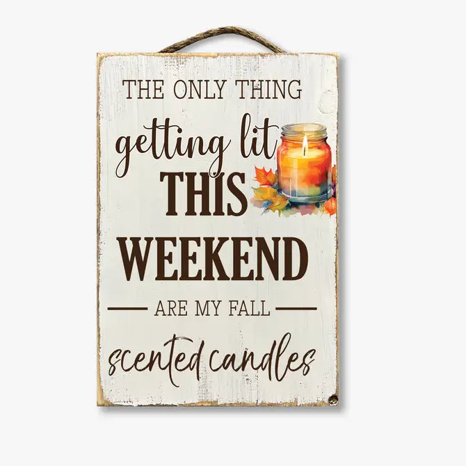 GETTING LIT FALL SCENTED CANDLES