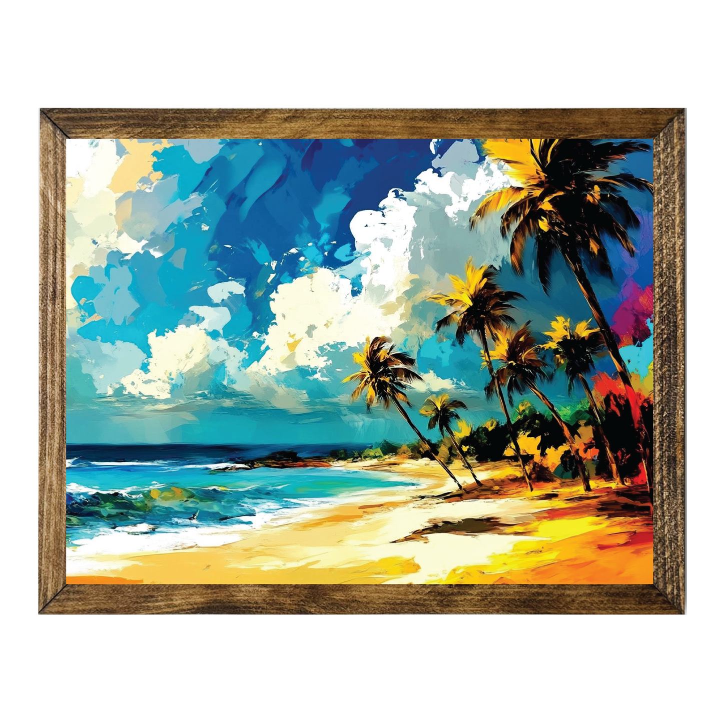 ARTISTIC SERIES TIMBERLAND- PALM TREE ART 3