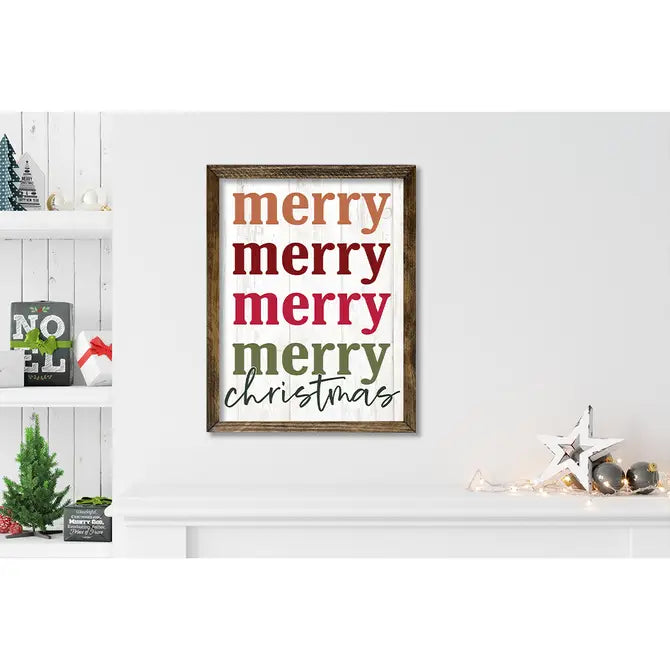 TIMBERLAND FRAME MERRY MERRY MERRY MERRY CHRISTMAS