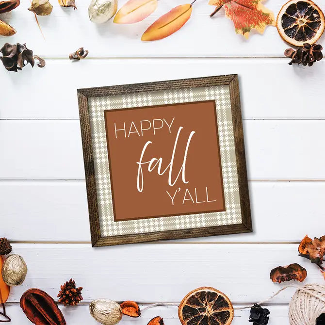 TIMBERLAND FRAME HAPPY FALL Y'ALL