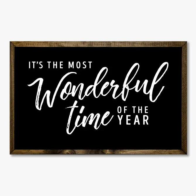 TIMBERLAND FRAME IT'S THE MOST WONDERFUL TIME OF THE YEAR