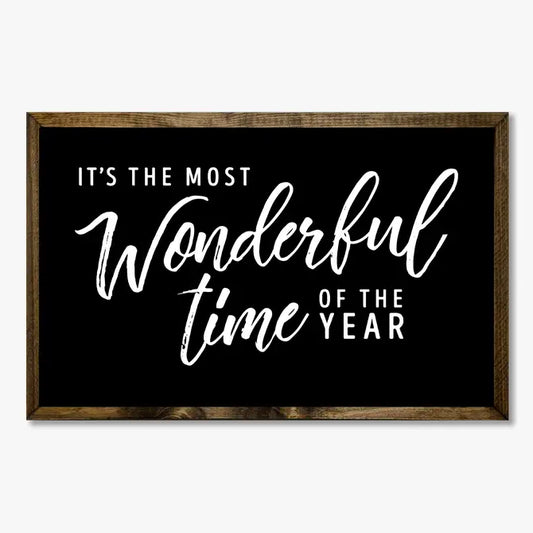 TIMBERLAND FRAME IT'S THE MOST WONDERFUL TIME OF THE YEAR