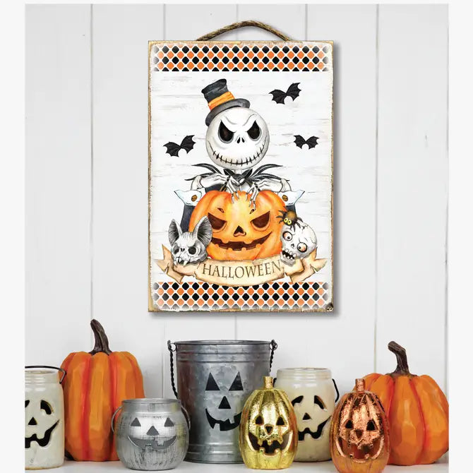 Skelly Pumpkin Halloween