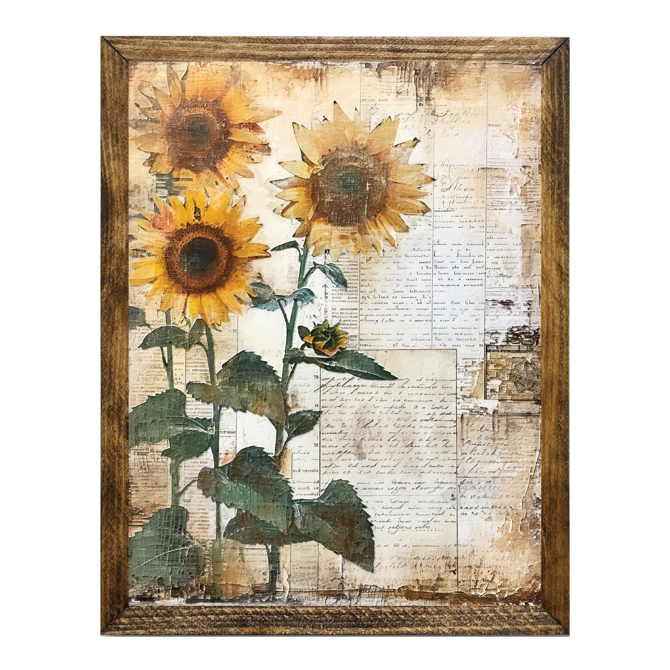 ARTISTIC SERIES TIMBERLAND- SUNFLOWER JUNK JOURNAL 2