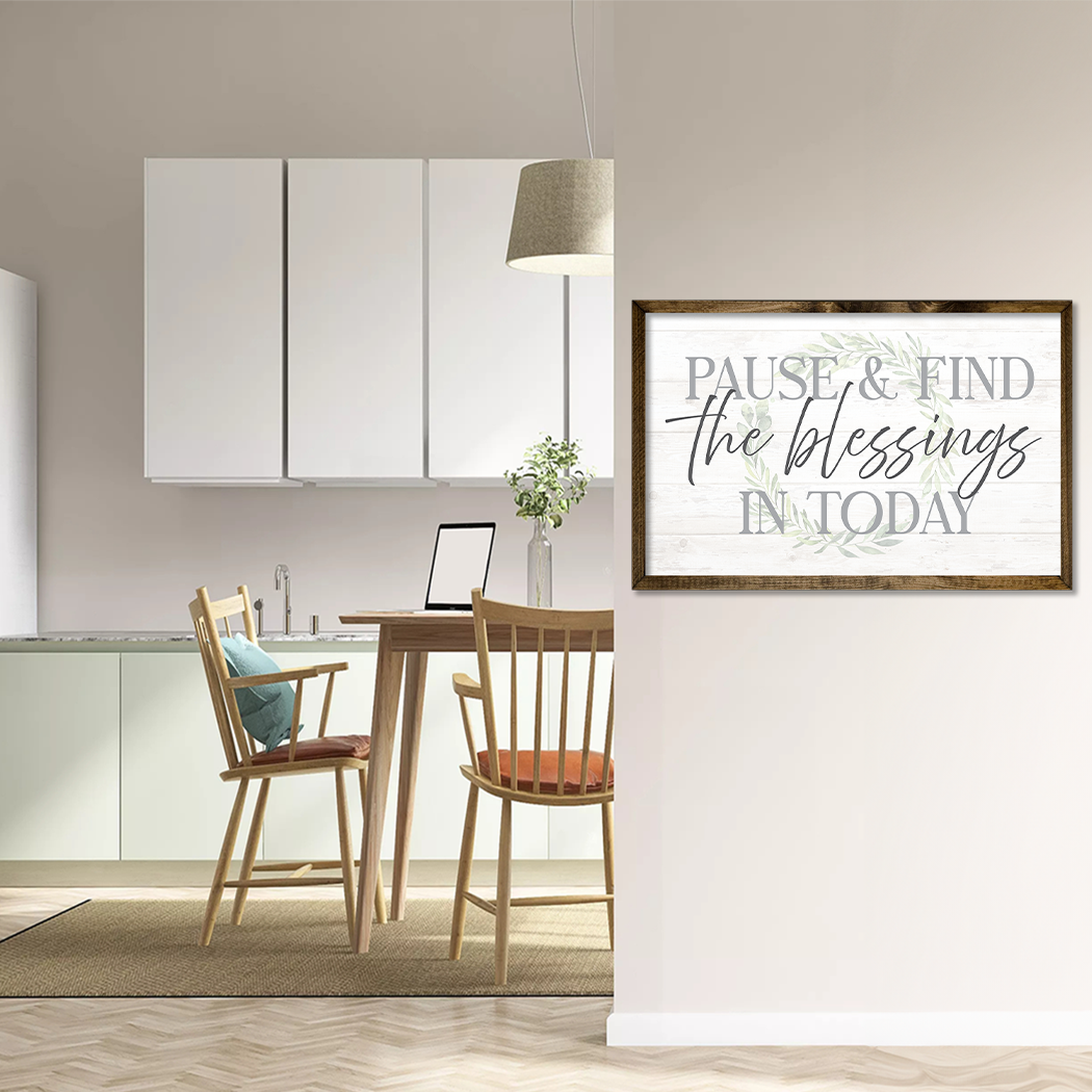 TIMBERLAND FRAME PAUSE & FIND THE BLESSINGS IN TODAY